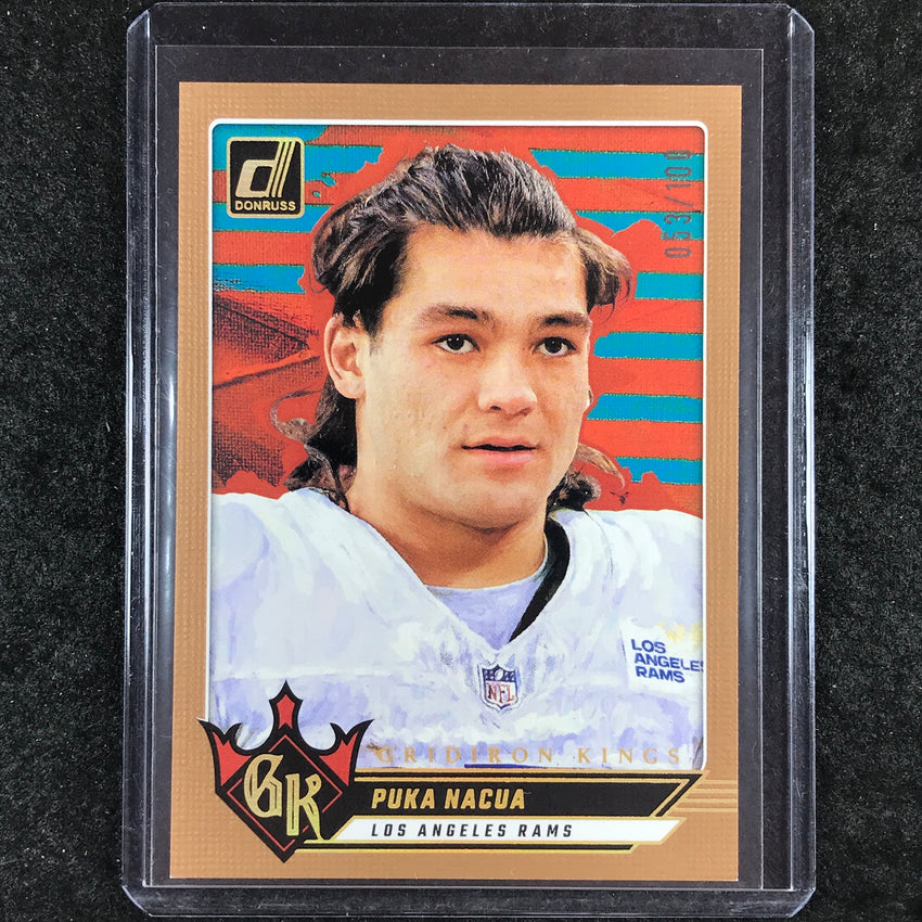 2024 Donruss Football PUKA NACUA Gridiron Kings Studio Series 53/100