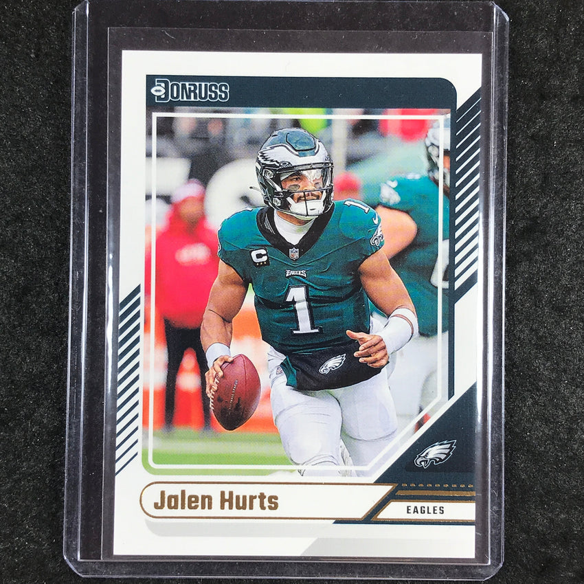 2024 Donruss Football JALEN HURTS Base Canvas SSP #50