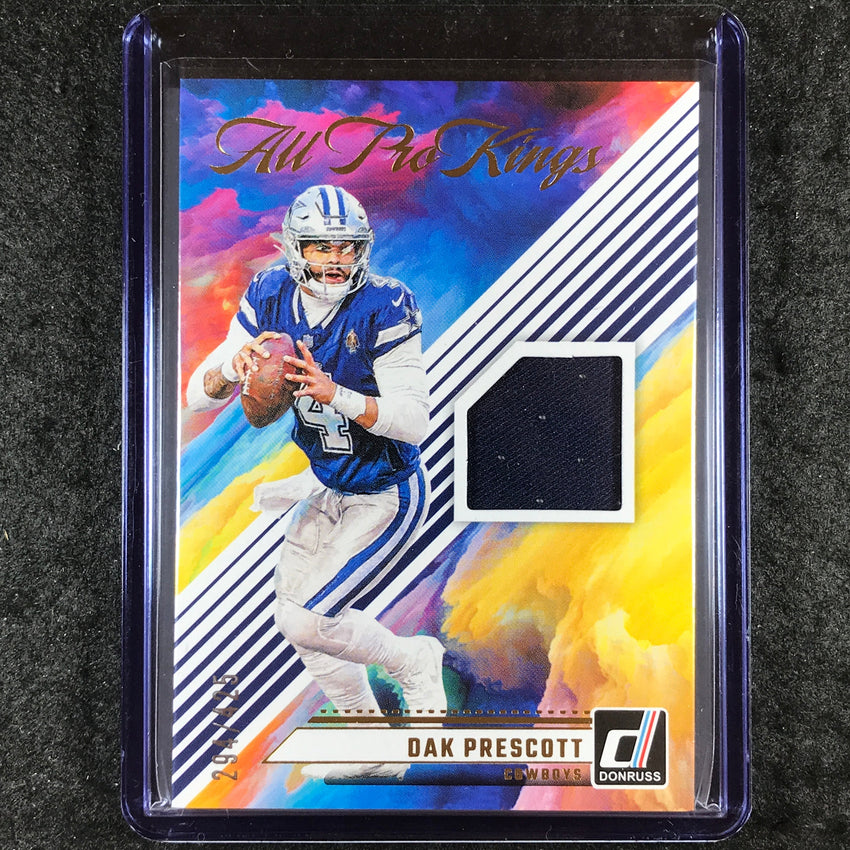2024 Donruss Football DAK PRESCOTT All Pro Kings Jersey Relic 294/425