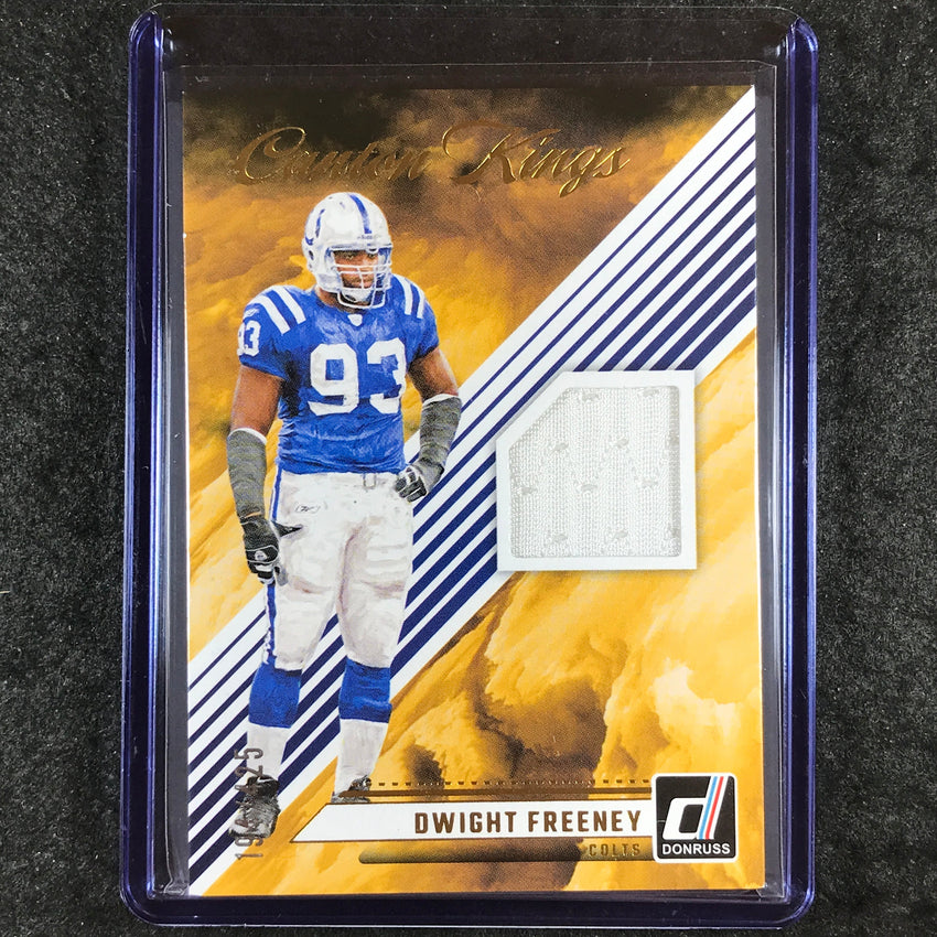 2024 Donruss Football DWIGHT FREENEY Canton Kings Jersey Relic 194/425