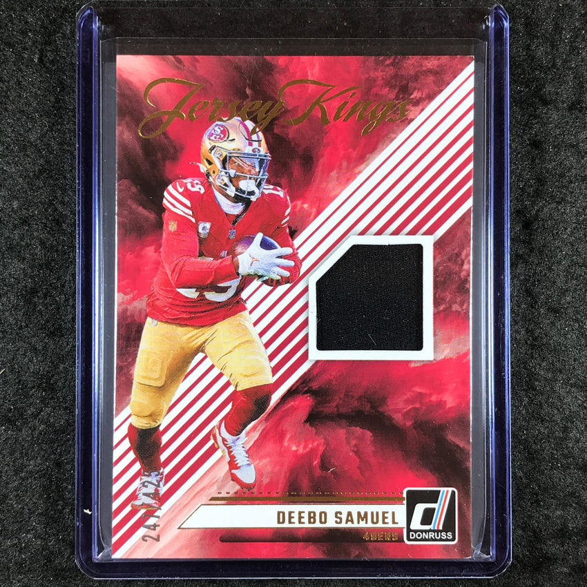 2024 Donruss Football DEEBO SAMUEL Jersey Kings Jersey Relic 247/425