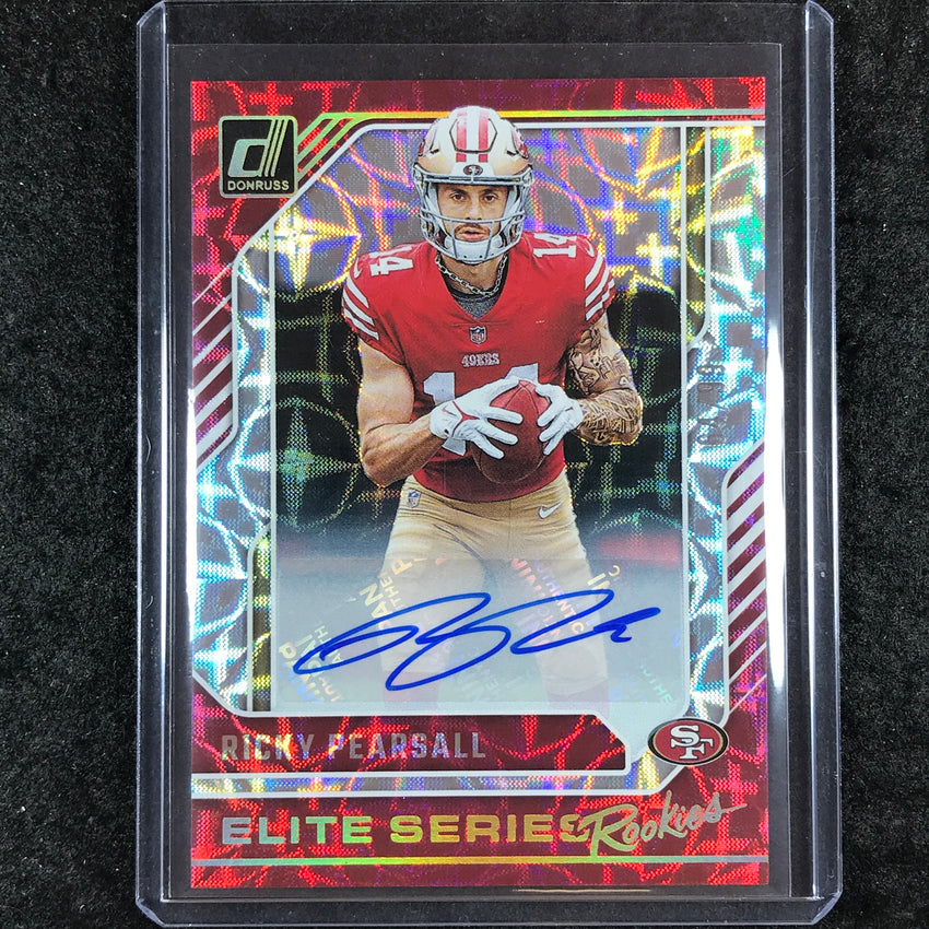 2024 Donruss Football RICKY PEARSALL Elite Series Rookies Auto 64/99