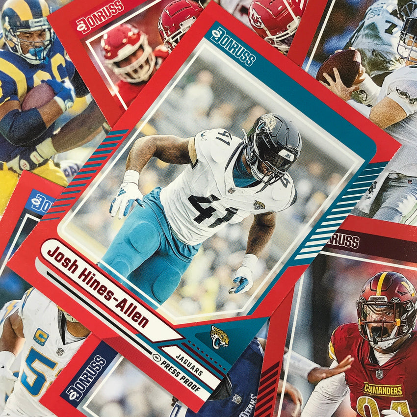 2024 Donruss Football LANE JOHNSON Base Red Press Proof #93
