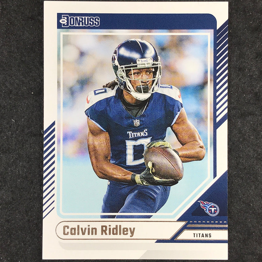 2024 Donruss Football CALVIN RIDLEY Base Aqueous Test #7