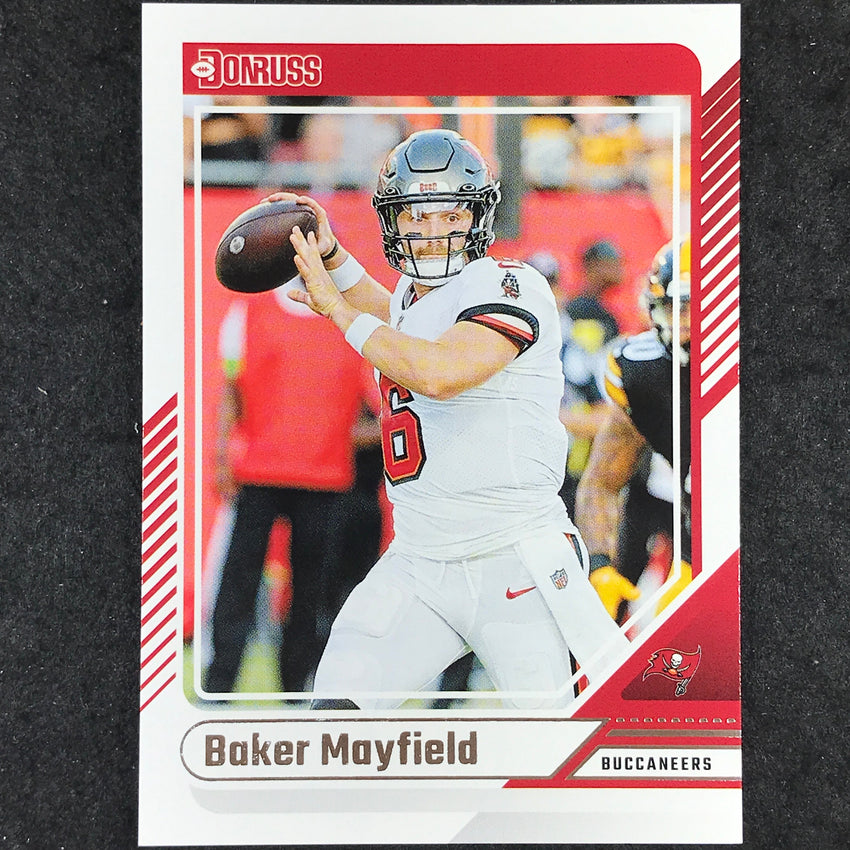 2024 Donruss Football BAKER MAYFIELD Base Aqueous Test #80