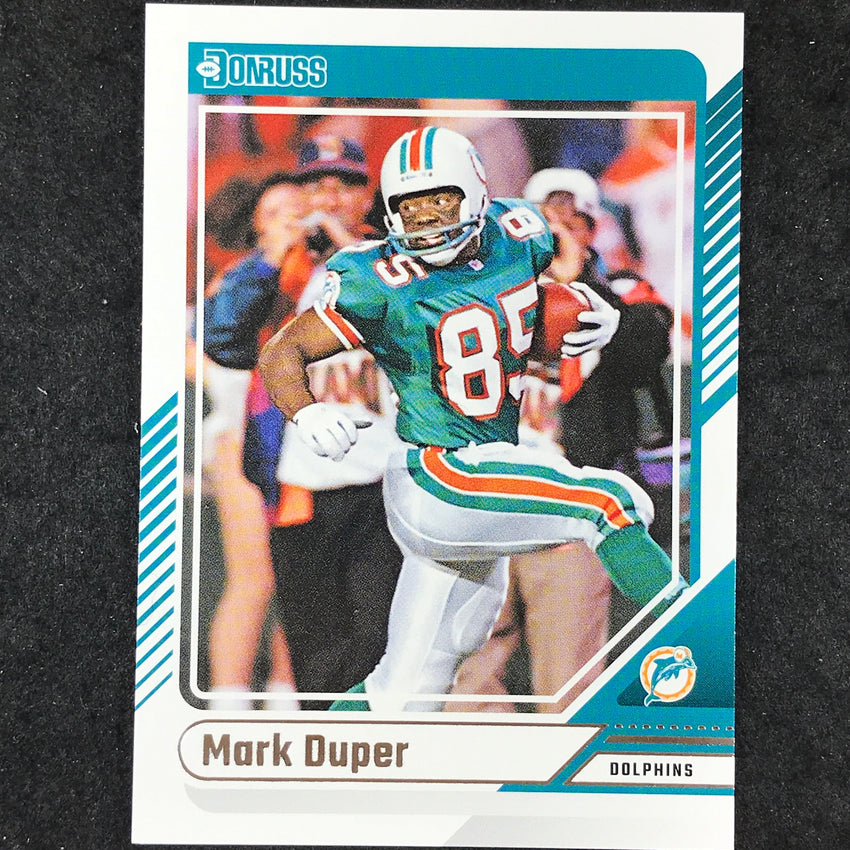 2024 Donruss Football MARK DUPER Base Aqueous Test #119