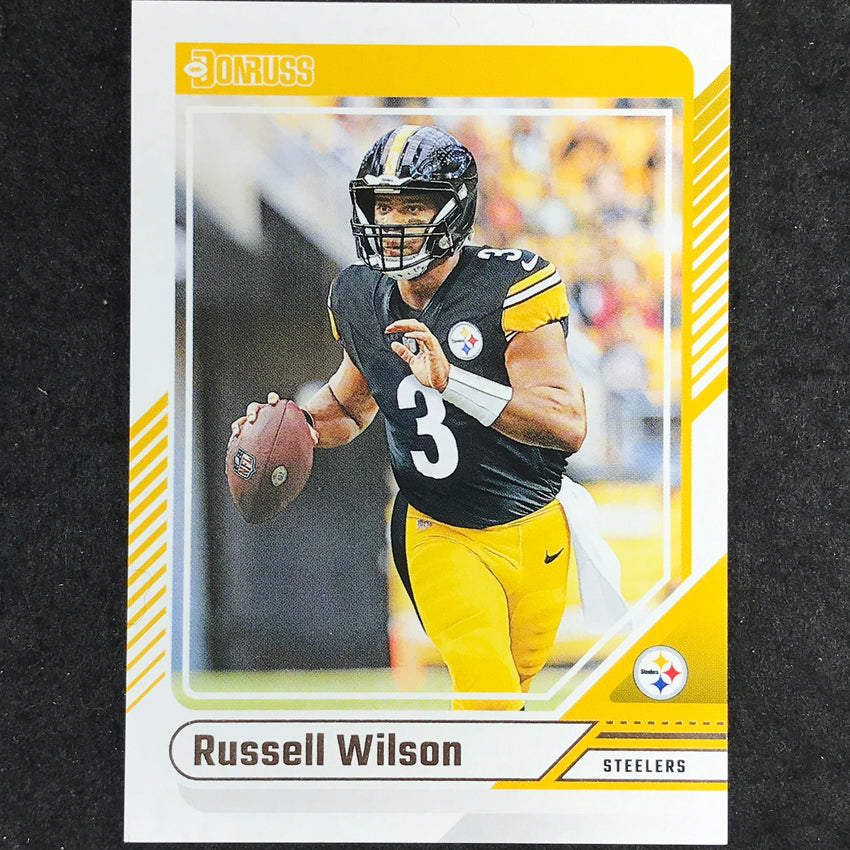2024 Donruss Football RUSSELL WILSON Base Aqueous Test #160