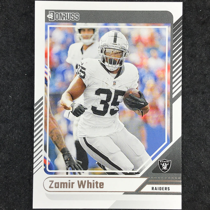 2024 Donruss Football ZAMIR WHITE Base Aqueous Test #214