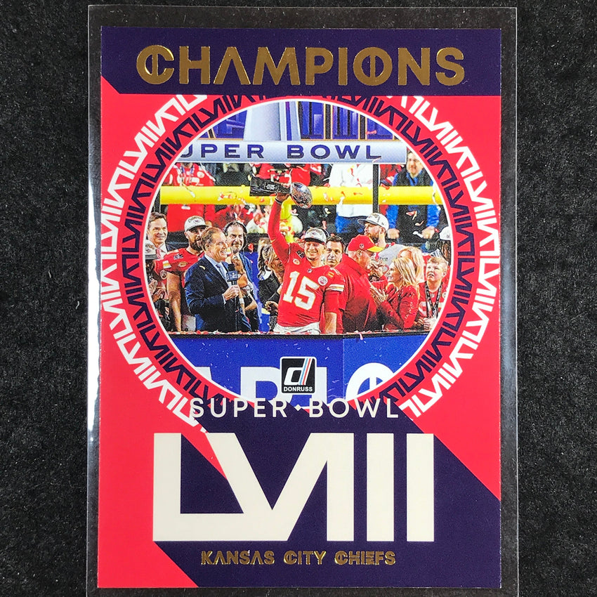 2024 Donruss Football KANSAS CITY CHIEFS Champions #750