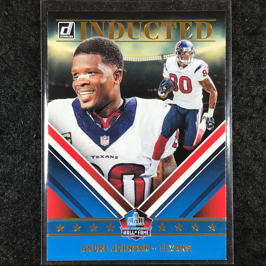 2024 Donruss Football ANDRE JOHNSON Inducted #AJ