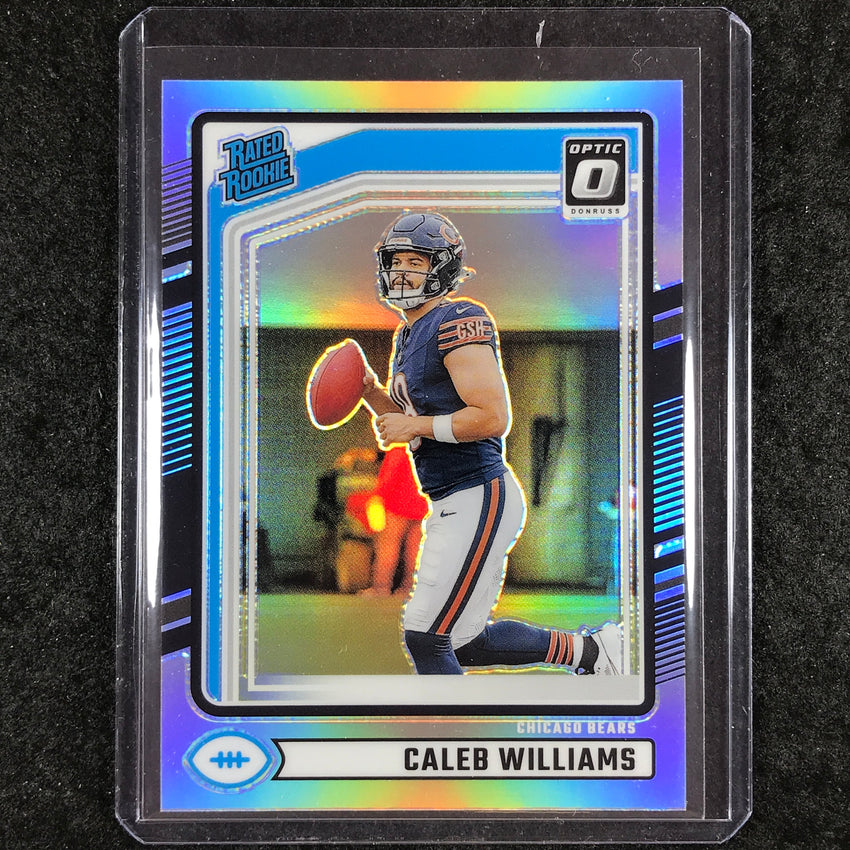 2024 Donruss Football CALEB WILLIAMS Optic Rated Rookie Preview Holo #327