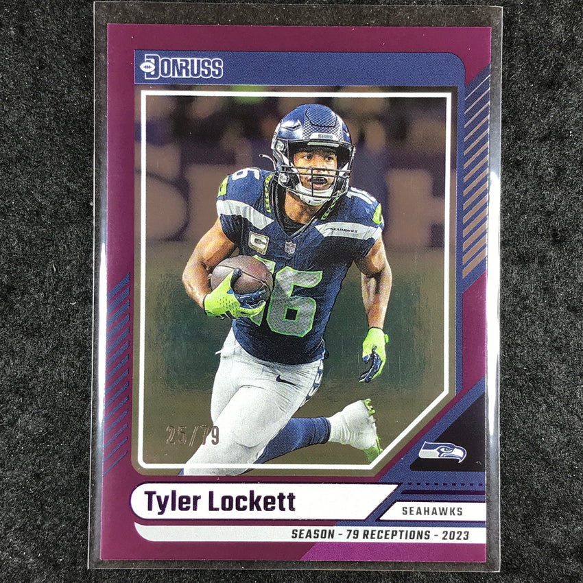 2024 Donruss Football TYLER LOCKETT Base Season Stat Line 25/79 #244