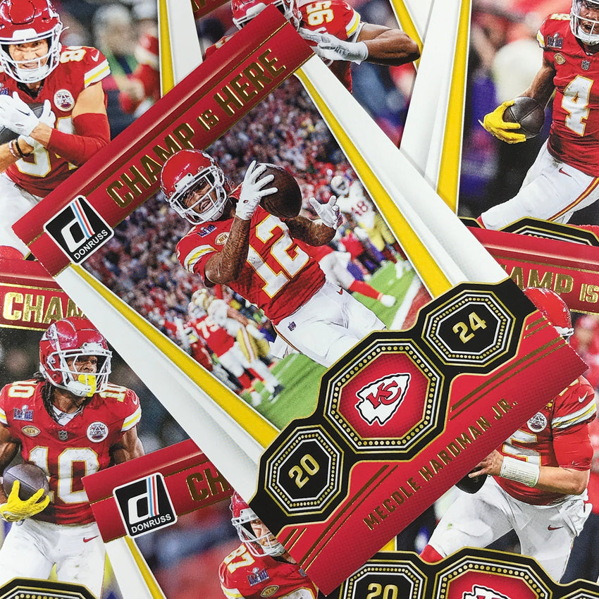 2024 Donruss Football JUSTIN WATSON Champ Is Here #6