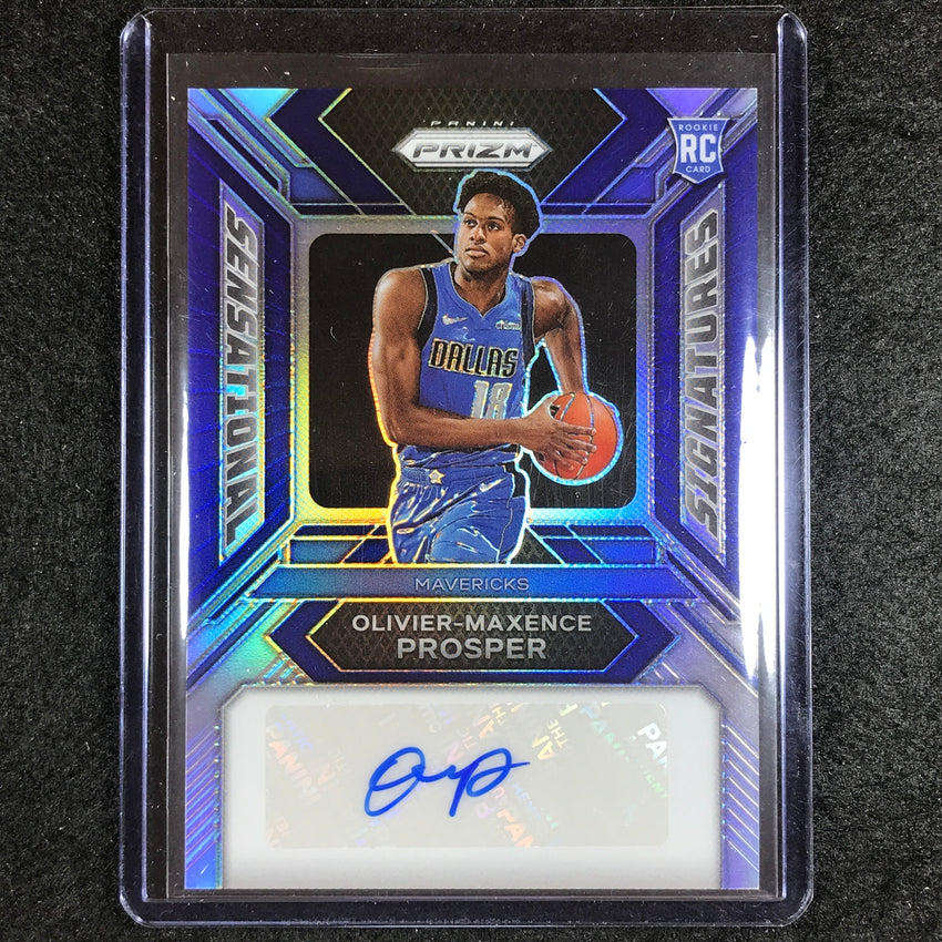 2023-24 Prizm NBA OLIVIER-MAXENCE PROSPER Sensational Rookie Auto Blue 41/49