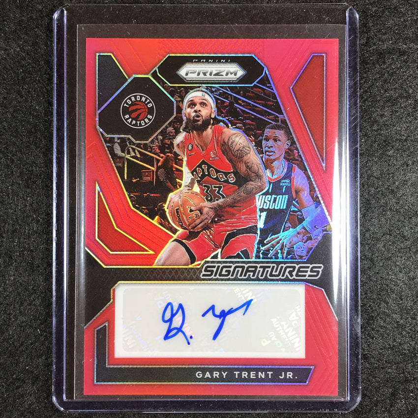 2023-24 Prizm Nba Gary Trent Jr. Signatures Auto Red 46/99