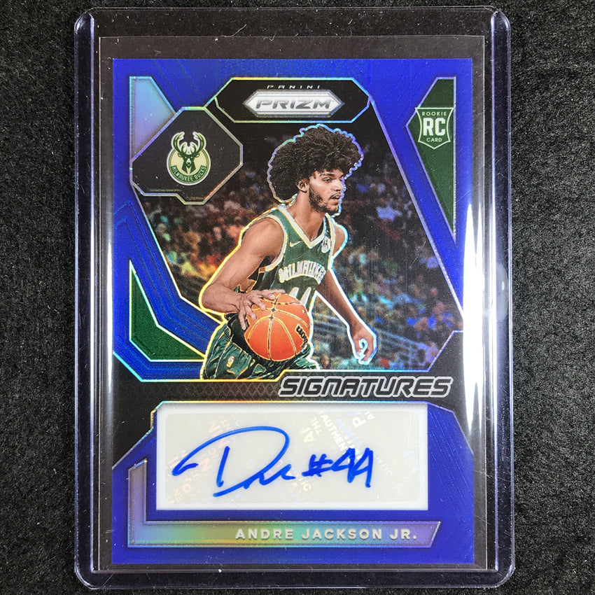 2023-24 Prizm Nba Andre Jackson Jr. Signatures Rookie Auto Blue 15/49