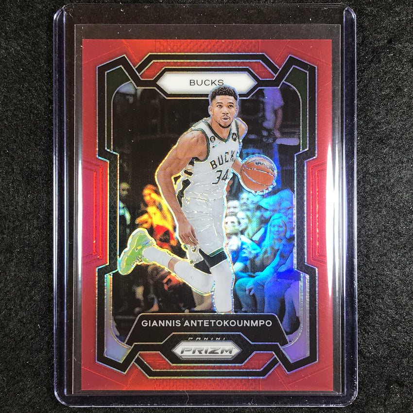2023-24 Prizm Nba Giannis Antetokounmpo Base Red 138/299 No 103
