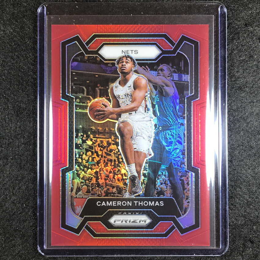 2023-24 Prizm Nba Cameron Thomas Base Red 43/299 #113