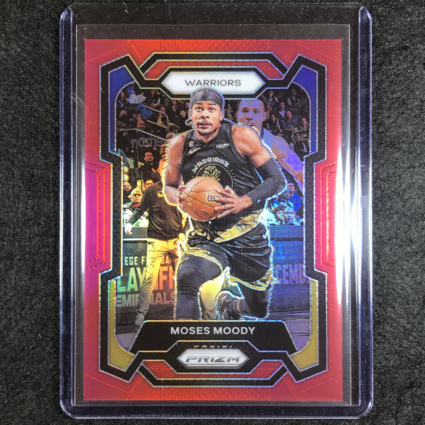 2023-24 Prizm Nba Moses Moody Base Red 99/299 #228