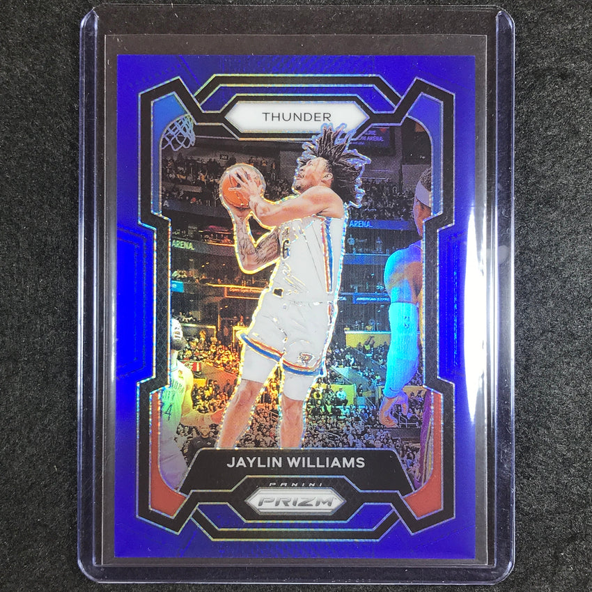 2023-24 Prizm Nba Jaylin Williams Base Blue 32/199 No 214