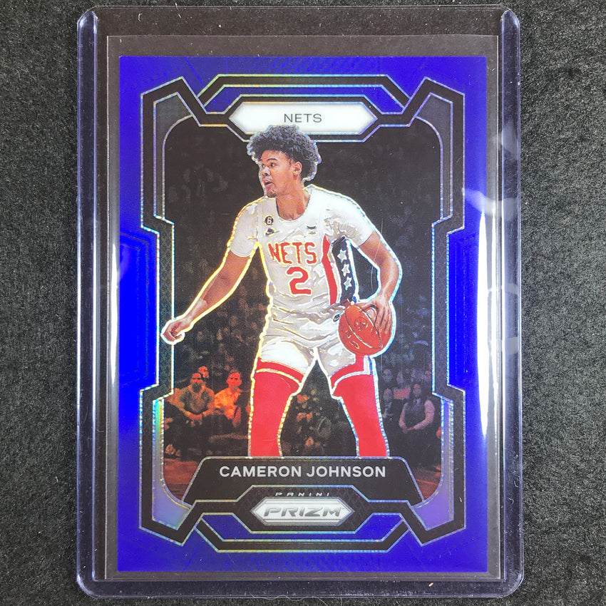 2023-24 Prizm Nba Cameron Johnson Base Blue 62/199 #222