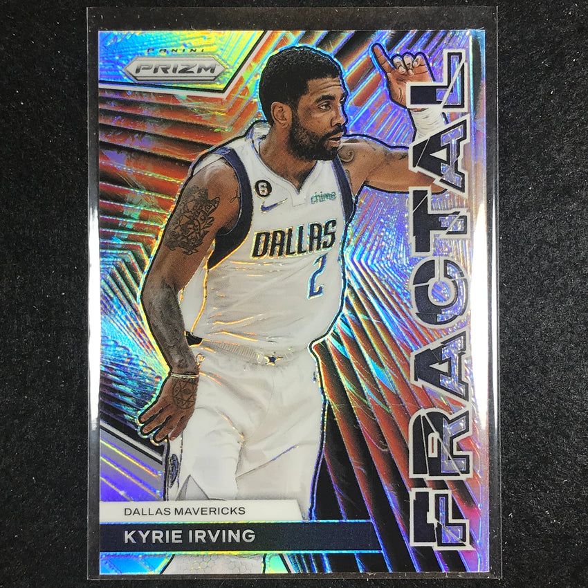 2023-24 Prizm Nba Kyrie Irving Fractal Silver Prizm #3
