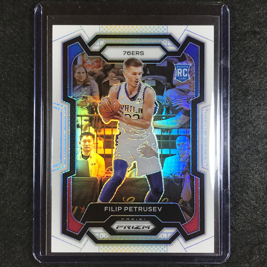 2023-24 Prizm Nba Filip Petrusev Rookie Base White 52/175 No 282