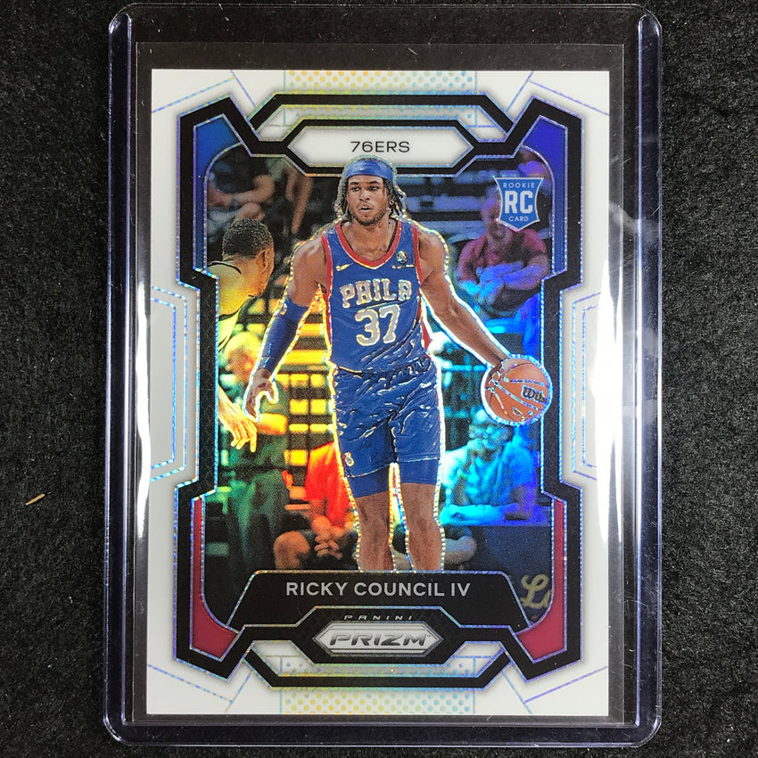 2023-24 Prizm Nba Ricky Council Iv Rookie Base White 35/175 No 294