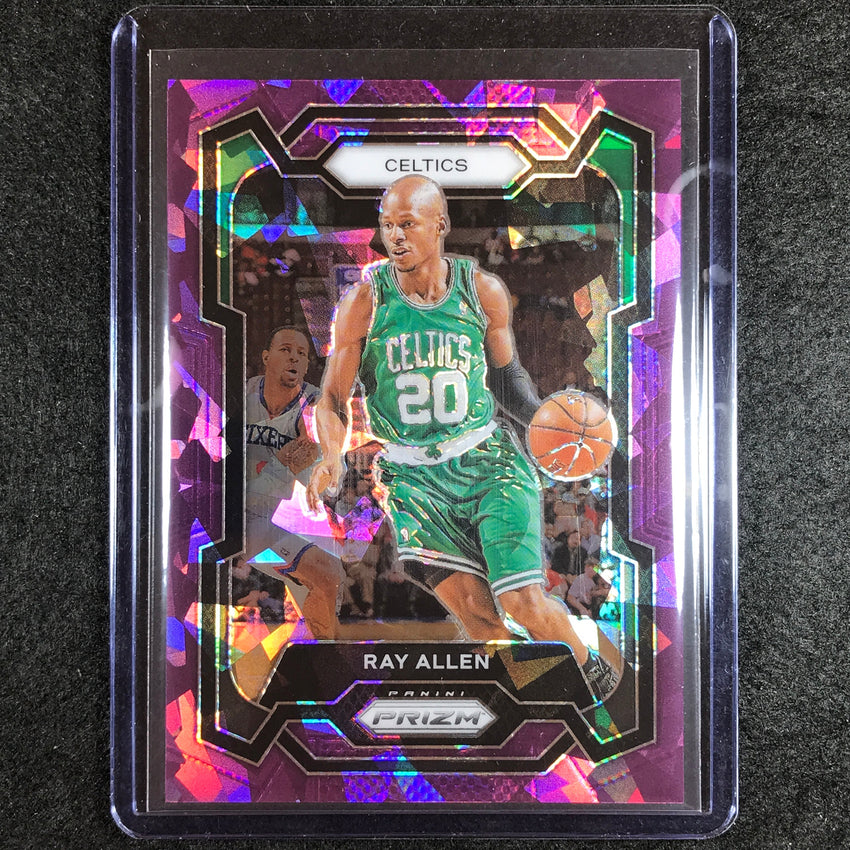 2023-24 Prizm Nba Ray Allen Base Purple Ice 74/149 No 192