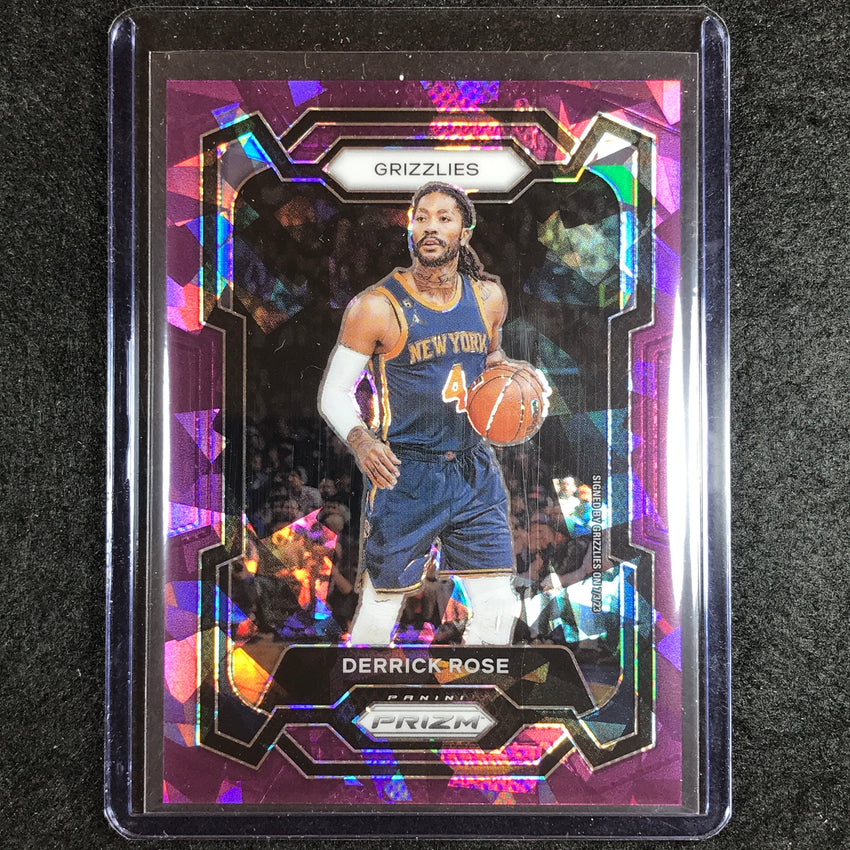 2023-24 Prizm Nba Derrick Rose Base Purple Ice 119/149 No 272