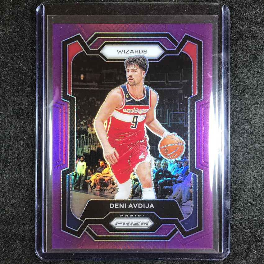 2023-24 Prizm Nba Deni Avdija Base Purple 80/99 #261