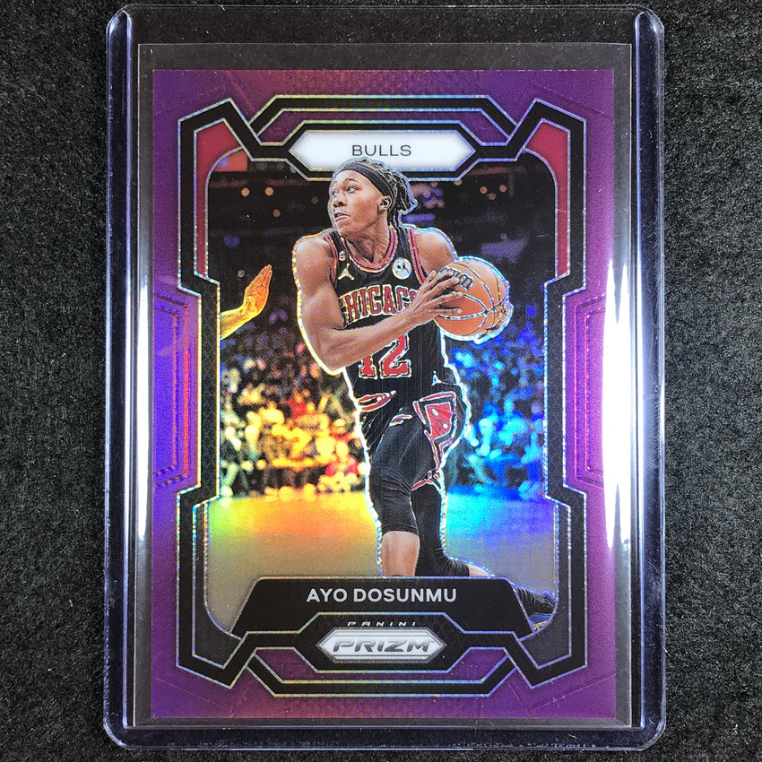 2023-24 Prizm Nba Ayo Dosunmu Base Purple 94/99 #275