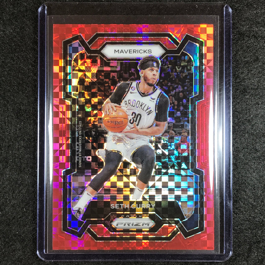 2023-24 Prizm Nba Seth Curry Base Red Power 67/75 #219