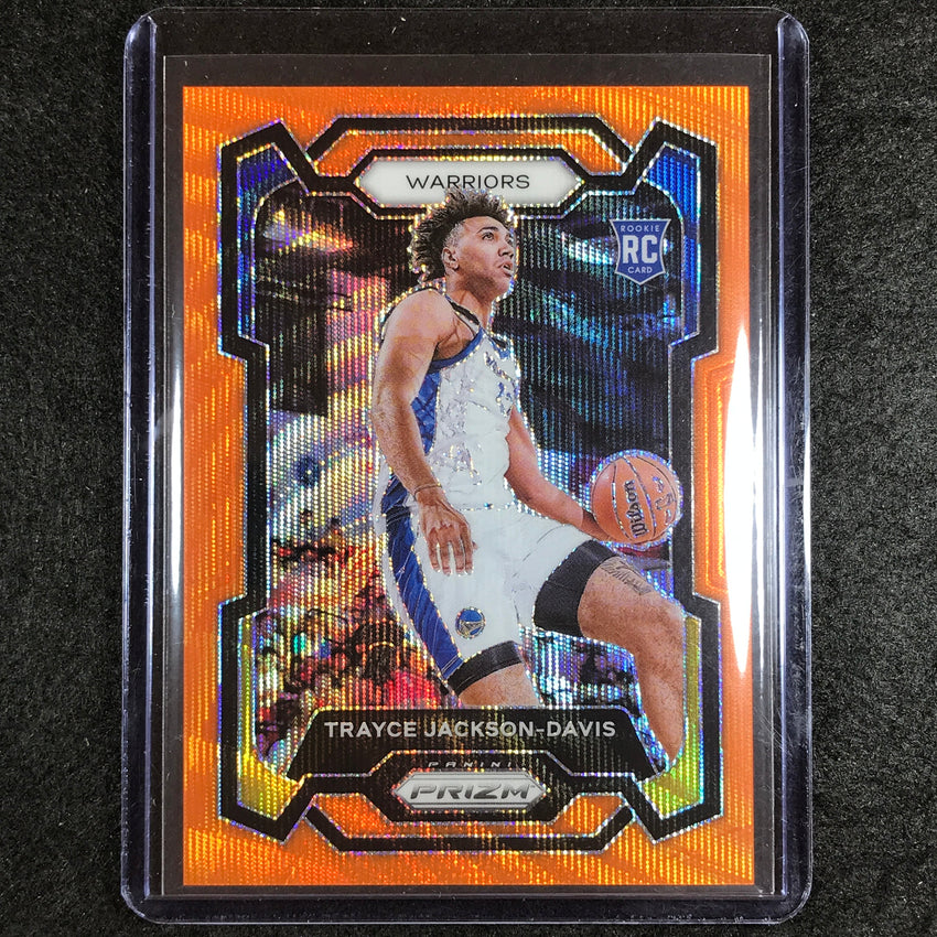 2023-24 Prizm Nba Trayce Jackson-davis Rookie Base Orange Wave 35/60 No 148