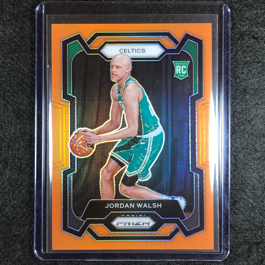 2023-24 Prizm Nba Jordan Walsh Rookie Base Orange 29/50 No 158