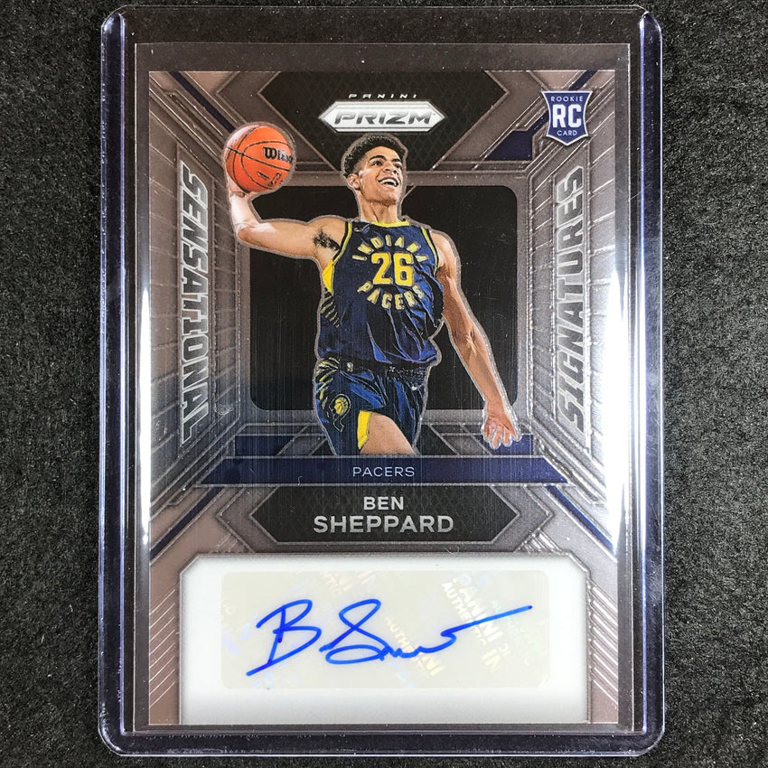 2023-24 Prizm Nba Ben Sheppard Sensational Signatures Rookie Auto Base #Sd