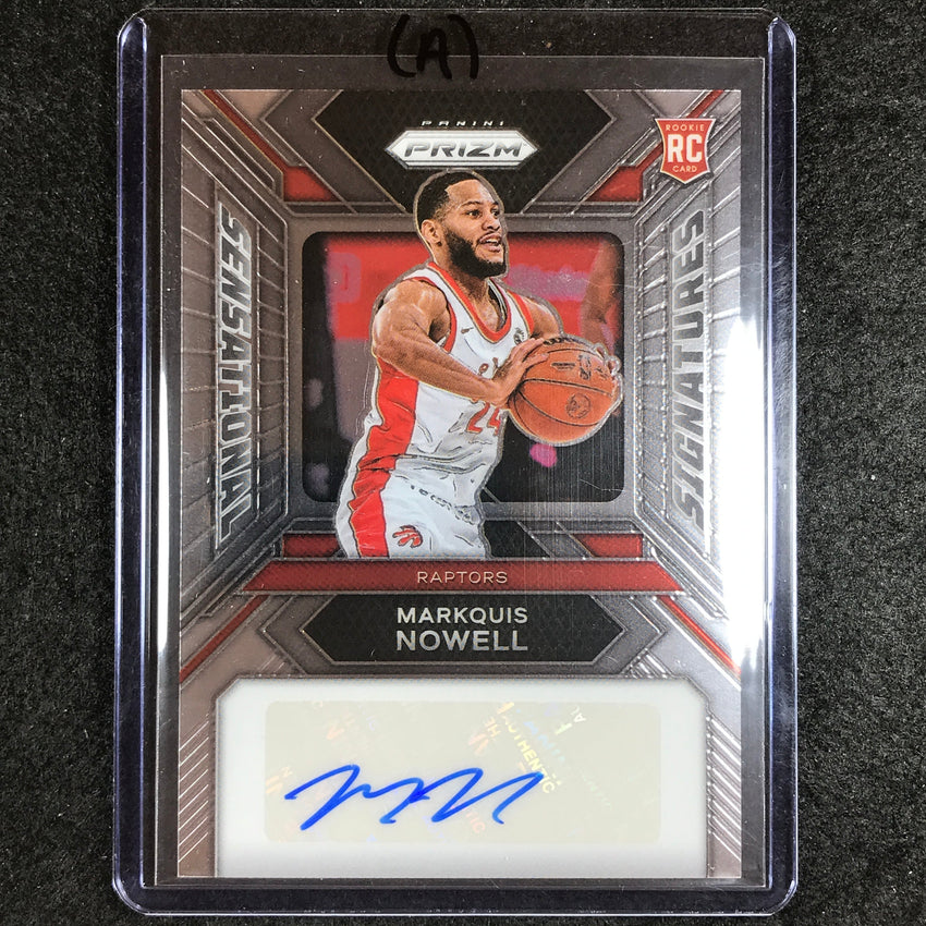 2023-24 Prizm NBA MARQUIS NOWELL Sensational Signatures Rookie Auto Base #MN (A)