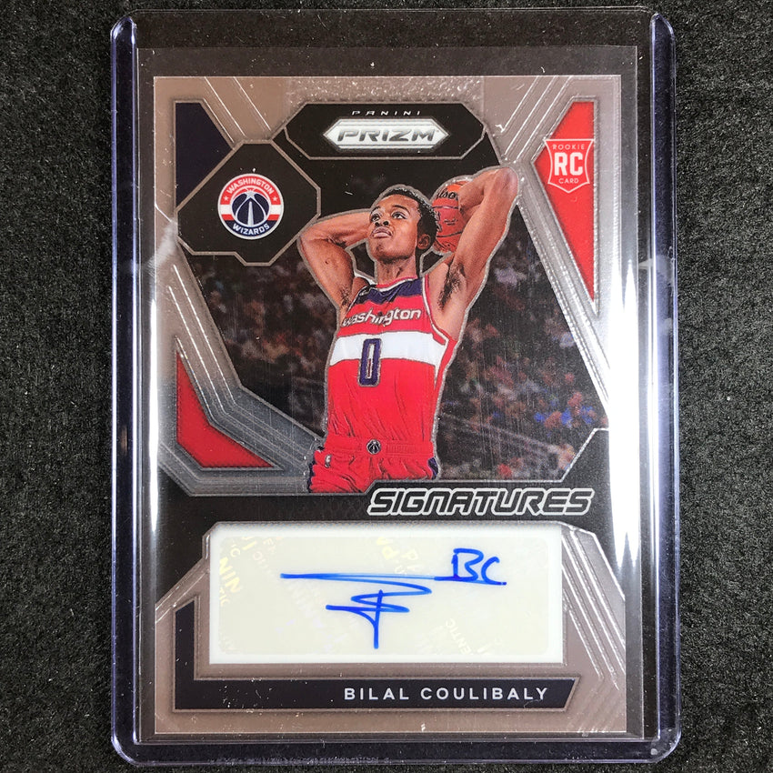 2023-24 Prizm Nba Bilal Coulibaly Rookie Signatures Auto Base #Bil