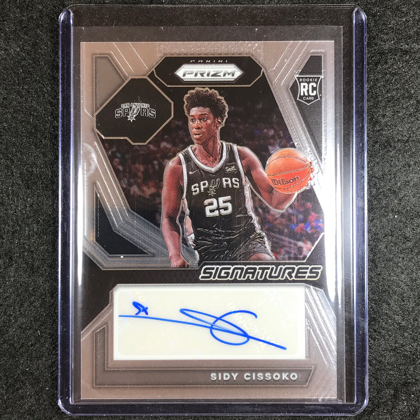 2023-24 Prizm Nba Sidy Cissoko Rookie Signatures Auto Base #Cis