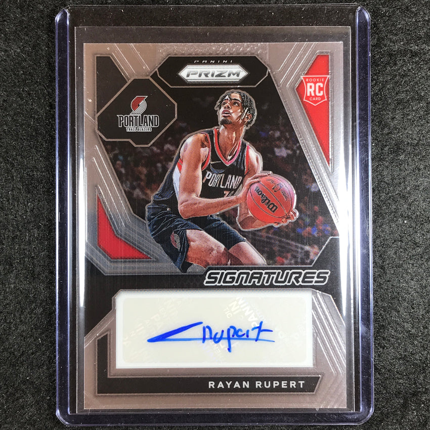 2023-24 Prizm Nba Rayan Rupert Rookie Signatures Auto Base #Rup