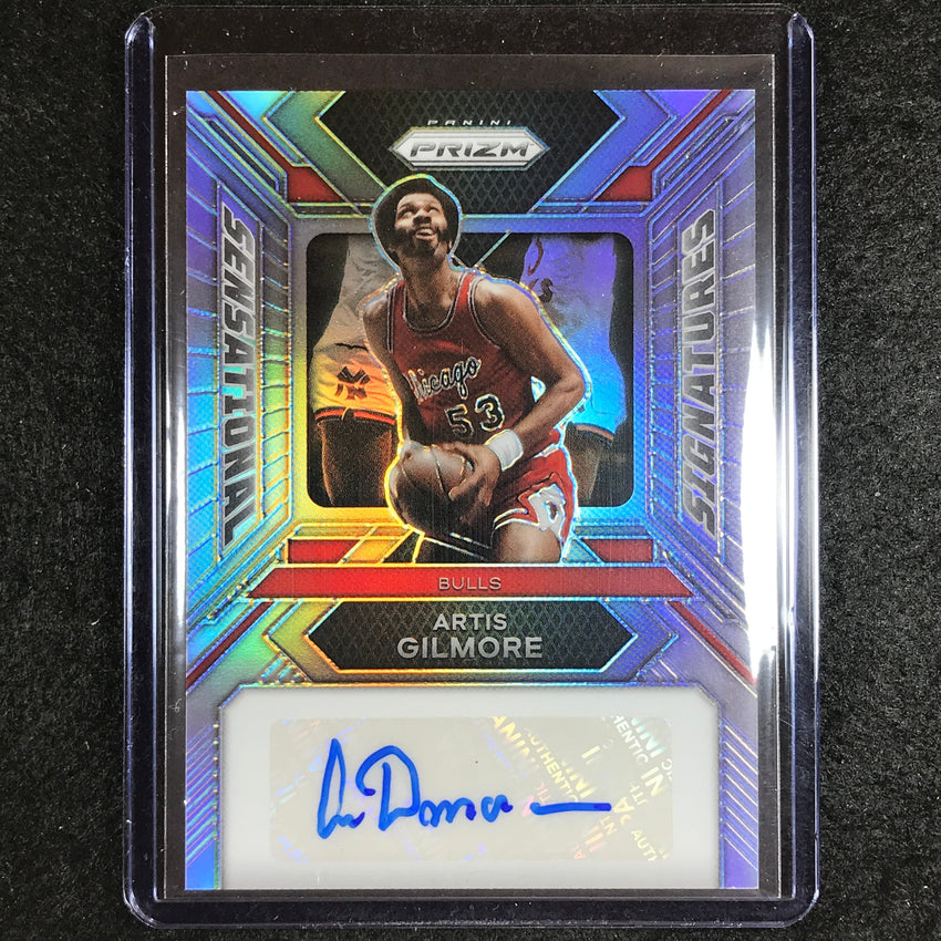 2023-24 Prizm Nba Artis Gilmore Sensational Signatures Auto Silver No Ag
