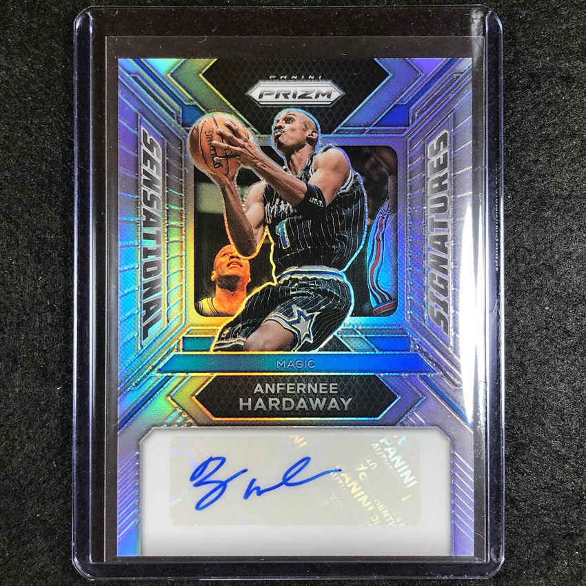 2023-24 Prizm Nba Anfernee Hardaway Sensational Signatures Auto Silver No Ah