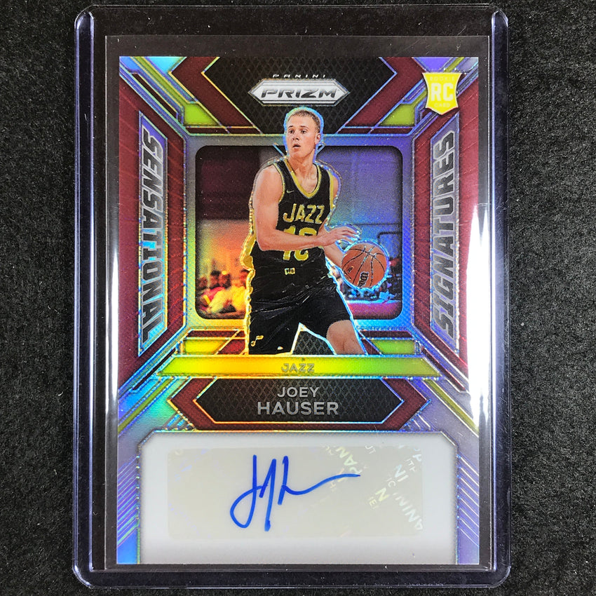 2023-24 Prizm Nba Joey Hauser Sensational Signatures Rookie Auto Red 12/99
