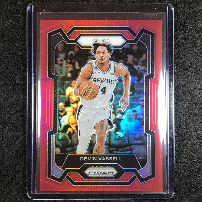 2023-24 Prizm Nba Devin Vassell Base Red 207/299 #95
