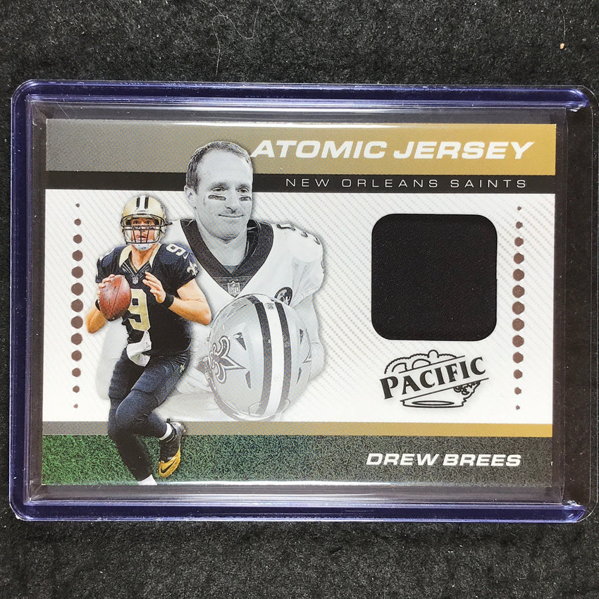 2024 Encore Football DREW BREES Atomic Jersey Relic 17/199