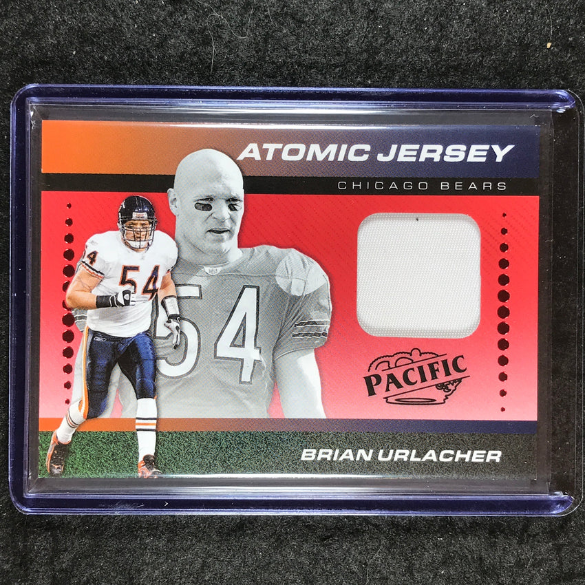 2024 Encore Football BRIAN URLACHER Atomic Jersey Relic Red 57/75