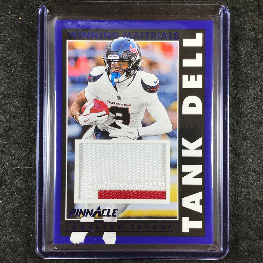 2024 Encore Football TANK DELL Winning Materials Patch Relic Blue 23/35