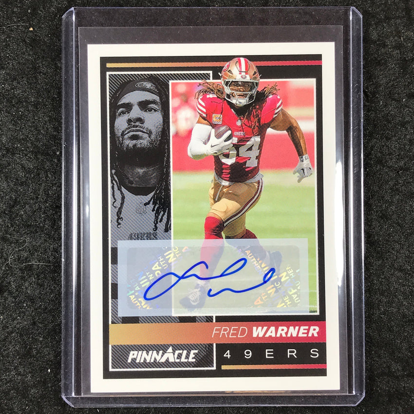 2024 Encore Football FRED WARNER Base Autograph 45/199