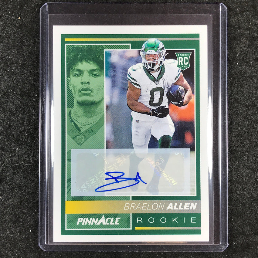 2024 Encore Football BRAELON ALLEN Base Rookie Autograph 129/199