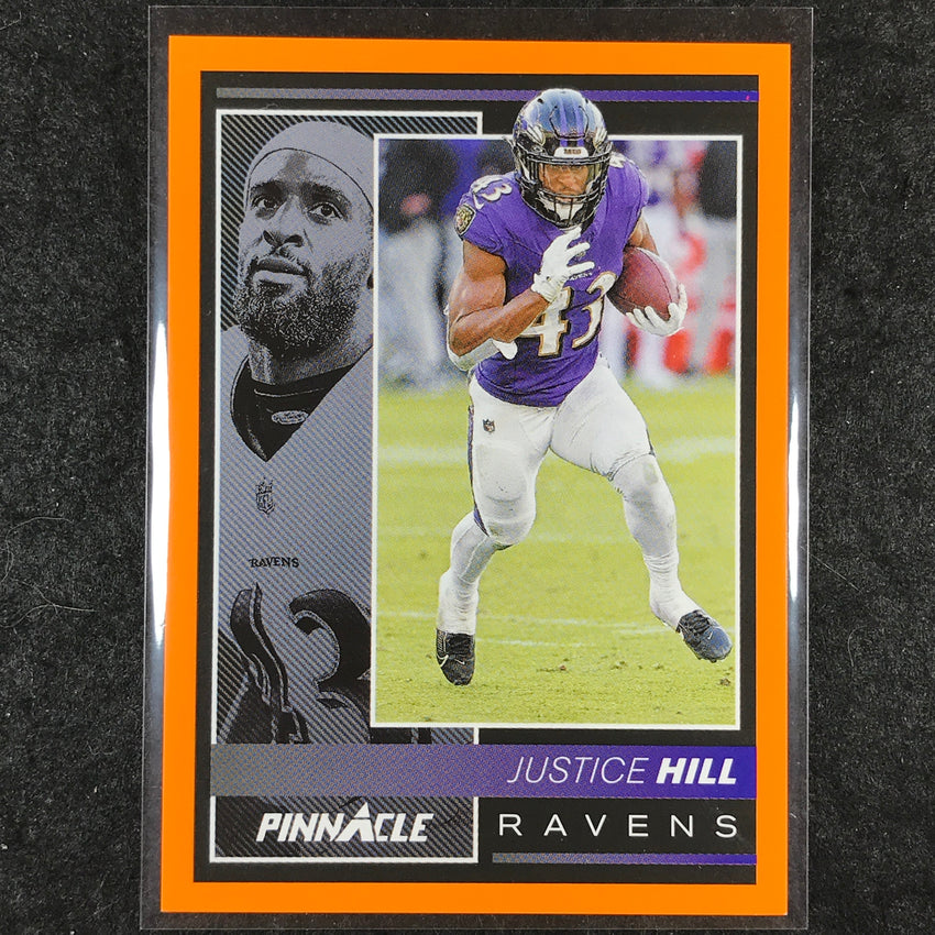 2024 Encore Football JUSTICE HILL Base Orange 79/99 #15